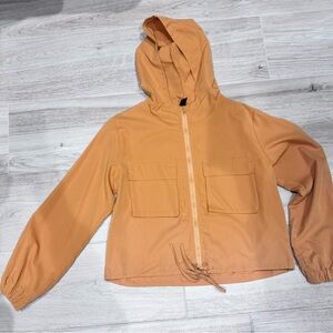 SHEIN Mustard Zip-Up lightweight Jacket